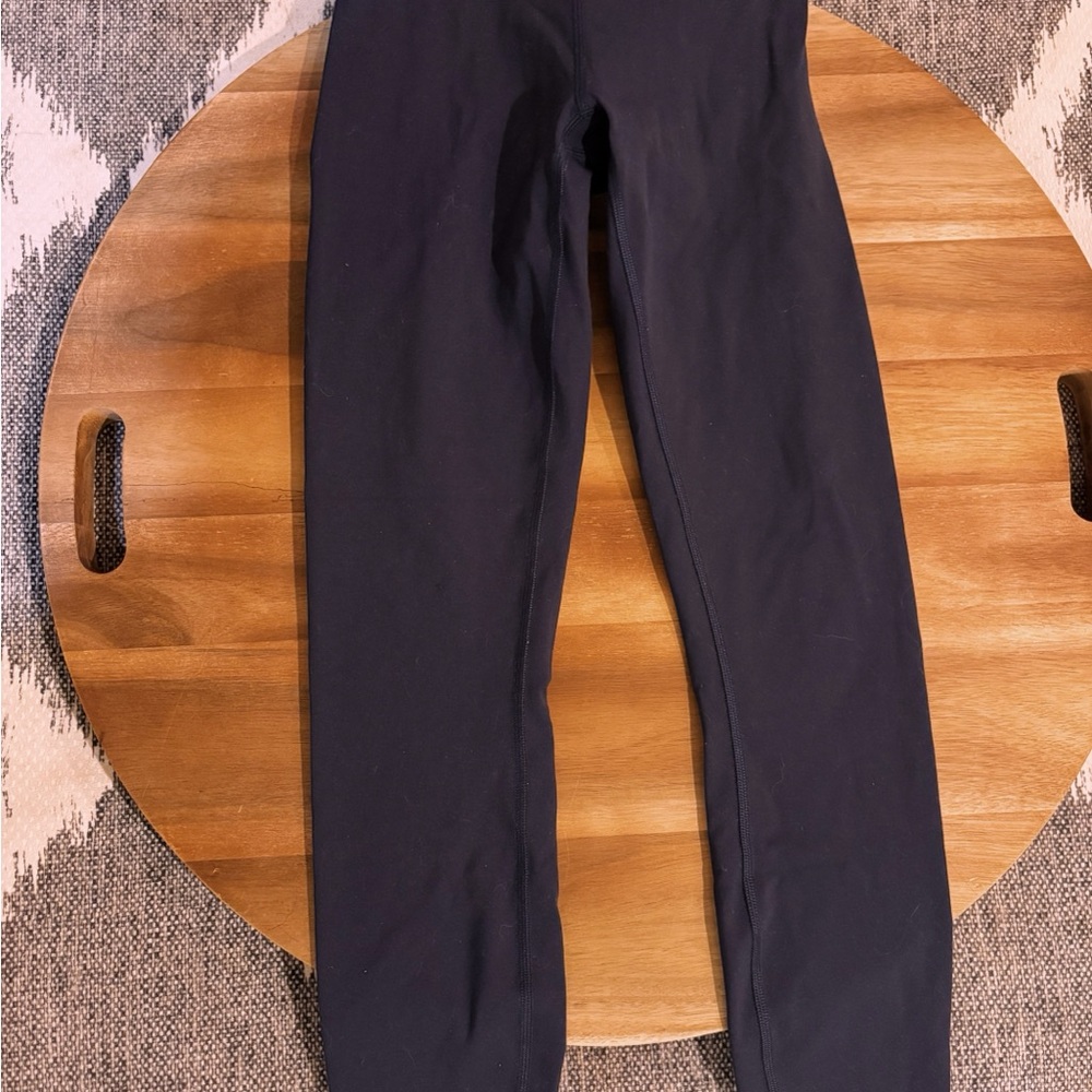 Lululemon Wunder-Train Navy Blue Leggings